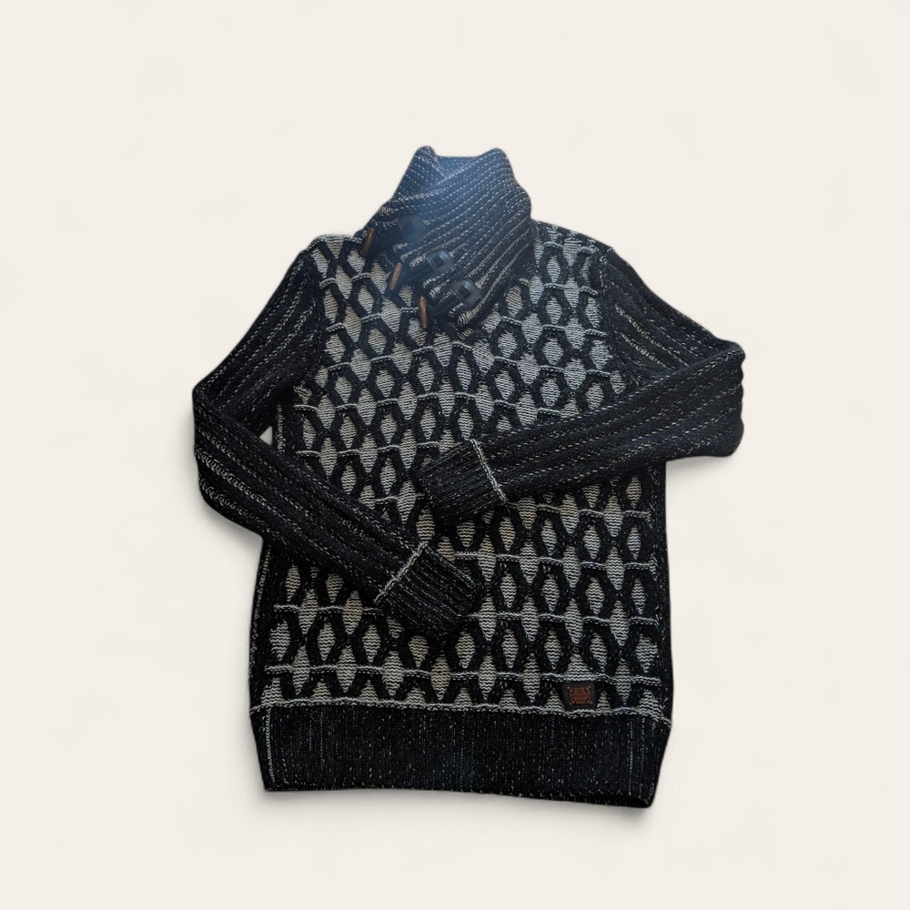 Cipo & Baxx Men’s Knit Sweater Large
